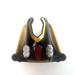 Bandai DX Gokaiger GokaiOh Helmet Head Replacement Part Only Megazord Black Gold