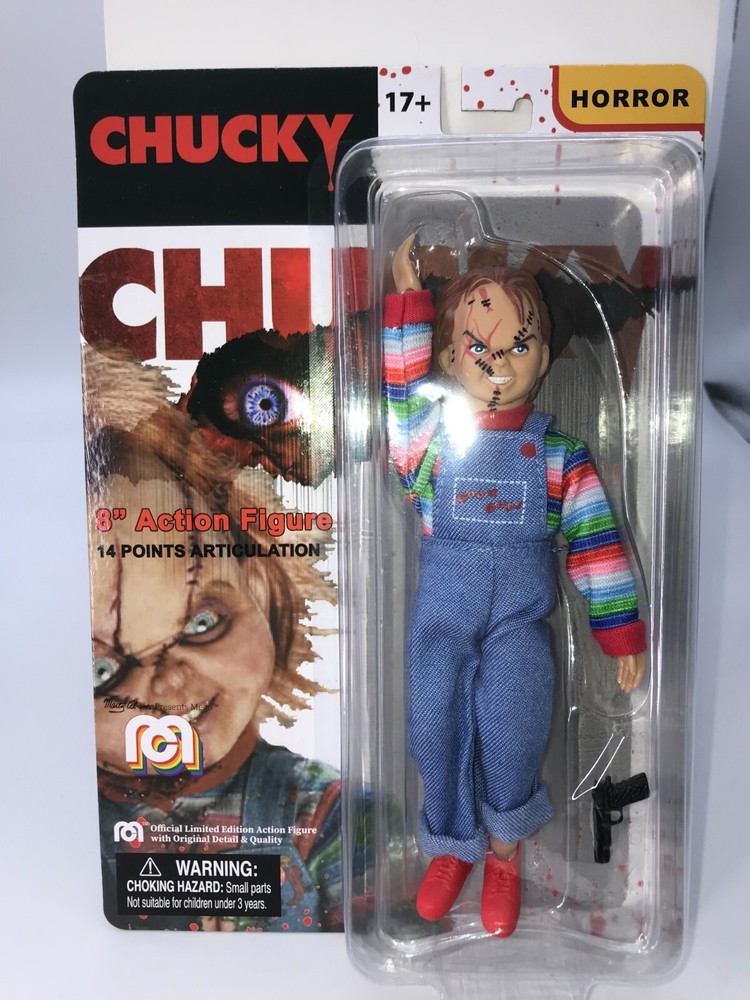 Mego Monsters Chucky Child’s Play 8″ Action Figure NEW MINTY