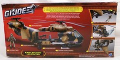 GI Joe Retaliation Eaglehawk Helicopter Lift-Ticket v3 3.75″ Figure Vehicle Set