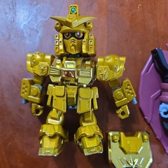 Gundam Superior Defender SD Wing Epyon & Gold Captain Gundam Action Figure