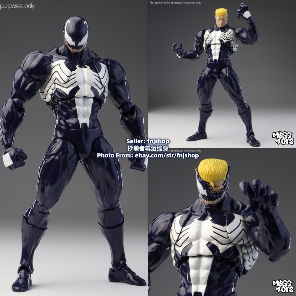 Pre-Order Mess Toys Venom Lethal Neighbor Spider-Man Symbiote 1/12 Action Figure