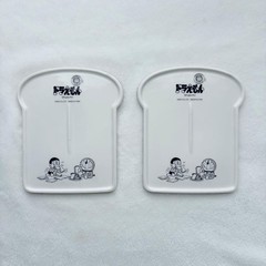 Post Office Ankipan Plate Doraemon Memorization Bread Dish Set of 2 Tableware