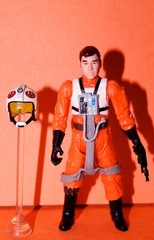 STAR WARS TIREE GOLD TWO YAVIN PILOT PACK TOYS R US EXCLUSIVE LOOSE COMPLETE