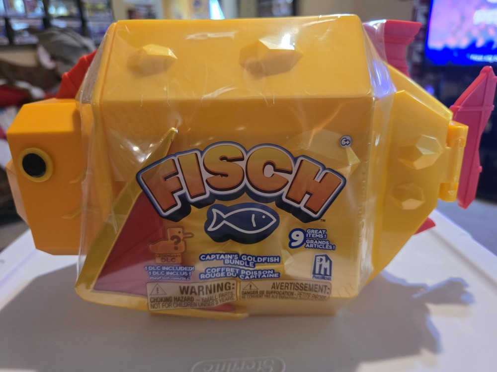 Phatmojo Fisch Mystery Box Sticker Residue On Packaging