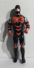 Daredevil Black Red Silver Action Figure ToyBiz Marvel VTG 1990
