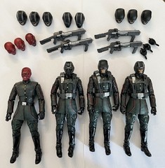 Marvel Legends MCU Red Skull Hydra Lot Of 4 First Ten Years