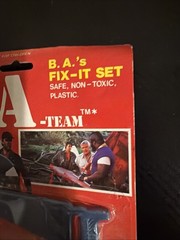 A- TEAM B.A.’S Fix It Set rare vintage B4 Discounted