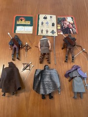 Vintage 1991 Kenner Robin Hood Prince of Thieves Action Figure & Accessories-6!