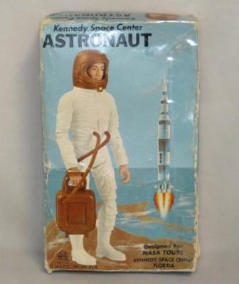 Vintage 1969 MARX Kennedy Space Center ASTRONAUT #1726 (VG)