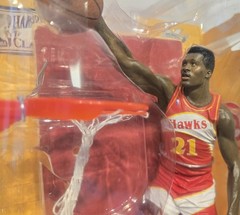 McFarlane Toys 2007 NBA Legends Series 3 Atlanta Hawks Dominique Wilkins Figure