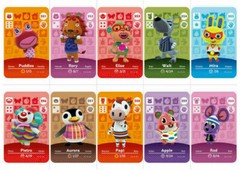 HOT！4 301-400 Animal Crossing New Horizons Amiibo Card NS Switch 3DS GameCard KK