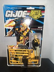 Hasbro ARAH 1993 GI Joe Battle Corps Mace 29 Pop Cut Out Gijoe