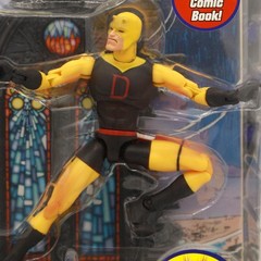 Marvel Legends Spider-Man Classics Daredevil Yellow / Black Suit Toy Biz (2001)