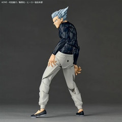 Kaiyodo Revoltech Amazing Yamaguchi Garou One Punch Man Figure w/Bonus In Hand