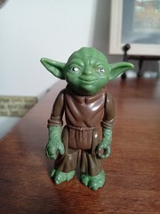 Vintage Star Wars 1980 LILI LEDY YODA Pac Man Eyes Figure Only! NO COO! REGRESO!