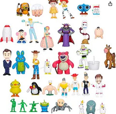 36 PIECES TOY STORY ACTION FIGURE SET / CAKE TOPPERS-PVC-NEXT DAY FREE SHIPPING