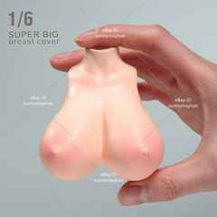 1:6 Female Breast Cover Big Bust Replacement Model For 12” PH TBL Figure Body