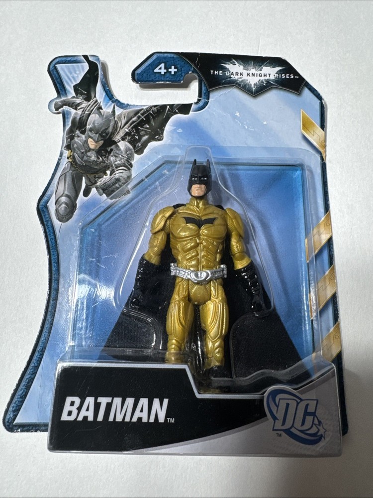 Mattel/DC Comics – The Dark Knight Rises Batman Action Figure in gold – Y1455