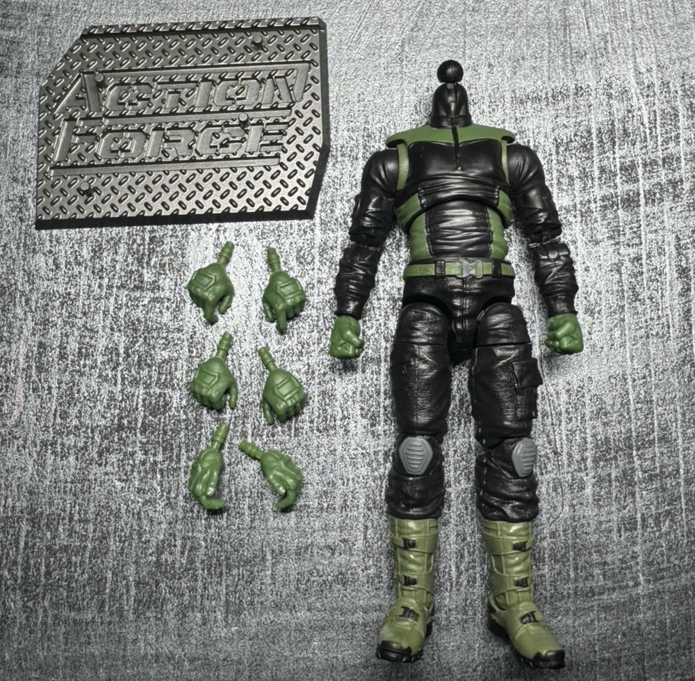 Action Force Valaverse Night Ops Steel Brigade Body Loose