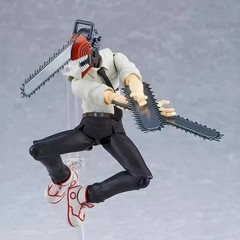 17cm Figma Chainsaw Man Denji 586 PVC Articulated Action Figure Collectible Toy
