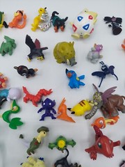 Mixed Lot Of 47 Pokemon PVC Figures~ Several Digimon & Yu-gi-oh Mixed In