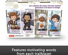 Little People Inspiring Women 4pk Rosa Sally Maya Amelia Figures Fisher-Price