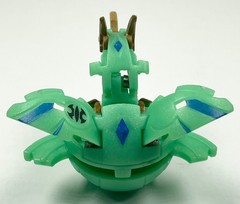 Bakugan Reverse Aquos Neo Dragonoid VHTF Battle Brawlers New Vestroia 620G RARE
