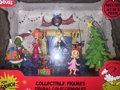 DR SEUSS’ – HOW THE GRINCH STOLE CHRISTMAS – 6PC COLLECTIBLE FIGURES – WHOVILLE