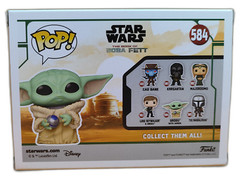 Funko Pop 584 Star Wars Grogu With Armor Vinyl Figure New OVP
