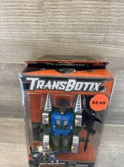 2009 TransBotix Battle Warrior Transformer NOS Some Damage To Packaging Toy
