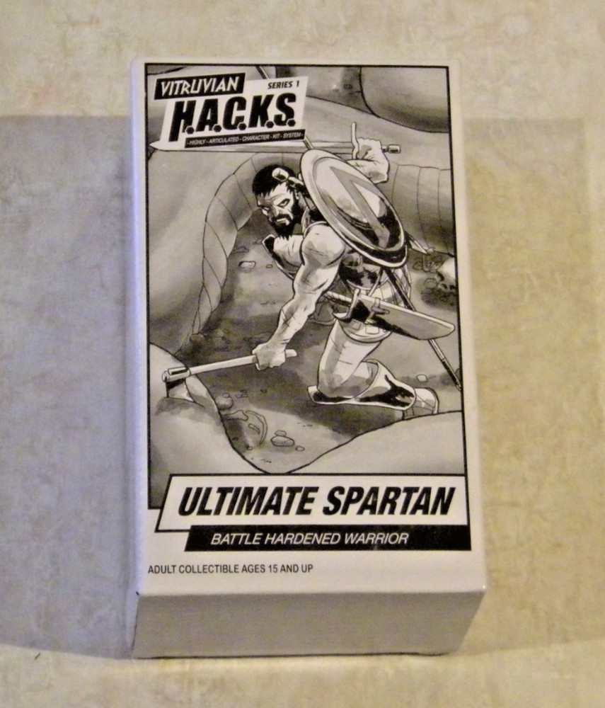 Boss Fight Studio Vitruvian HACKS Ultimate Spartan NJCC Exclusive 1:18 SEALED