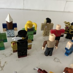 Roblox Action Figures Accessories Lot Toys Mixed Variety Some Incomplete