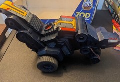 Vintage 1983 Tonka GoBots Zod Dinosaur Robot mib Rare Complete **Untested**