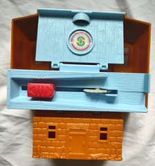 2006 Sodor Coal Loader Engine Works Timber Yard Post Office Thomas Train Lot+