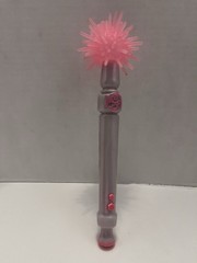 Wizard of Oz Wicked Glindas Sing-Along Microphone Wand Lights & Music WORKS