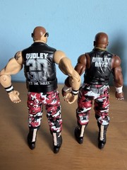 WWE Mattel Elite Series 45 Bubba Ray D-Von The Dudley Boys Action Figures