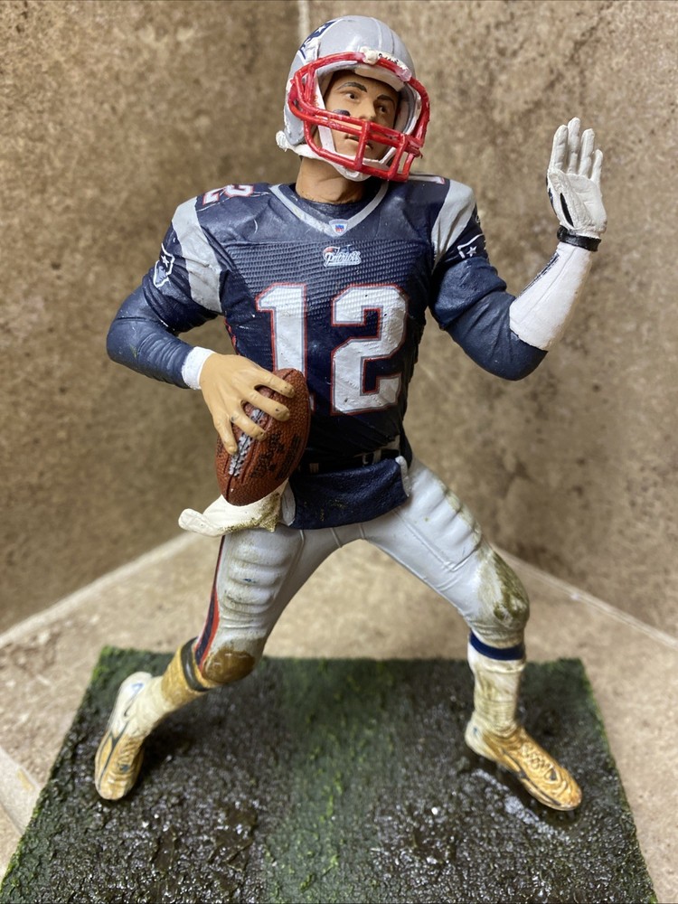 Mcfarlane Tom Brady New England Patriots Blue Jersey DIRTY VARIANT Series 11