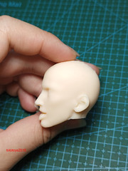 1:6 1:12 1:18 Anime Boy tongue out Head Sculpt for 12” 6” 3.75” Figure Body