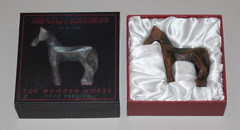 RARE NECA Blade Runner 2049 Wooden Horse Prop Replica NYCC Exclusive NEW MIB 1:1