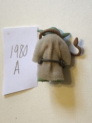 1980 Vintage Star Wars BROWN SNAKE DARK CANE Yoda Complete Action Figure