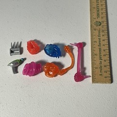 Ninja Kidz Action Figures Lot of 5 with Accessories Toy Collection