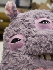 Fuggler Chunky Fuggs Hippo Monster Squishy Plush Funny Tooth Potamus Cute 15in