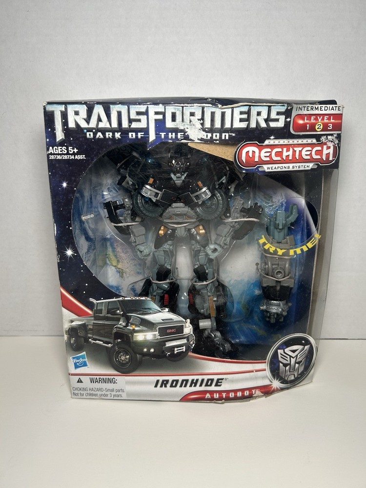 Transformers IRONHIDE AUTOBOT Dark Of The Moon Mechtech Hasbro