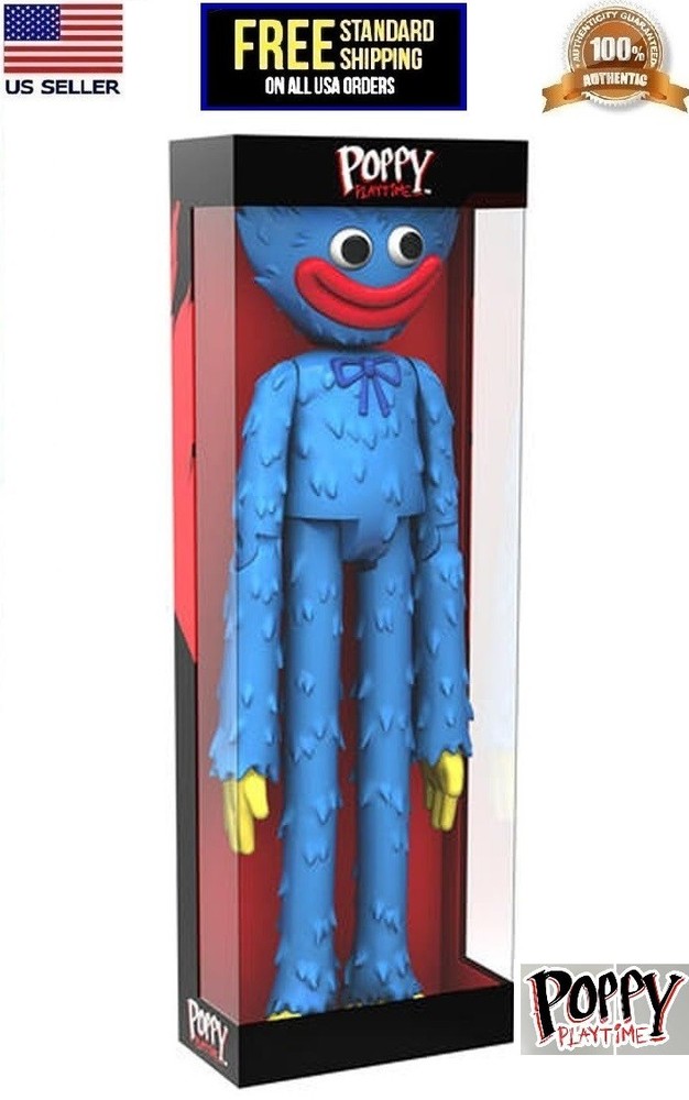 Poppy Playtime Huggy Wuggy Deluxe Face Changing Action Figure 12″ Tall Series 1