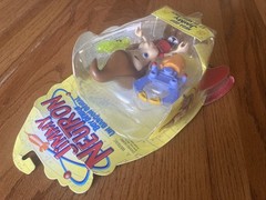 Mega Grip Jimmy Neutron Boy Genius Mattel Action Figure Figurine Toy Nickelodeon