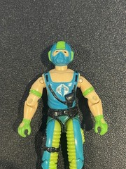 gi joe lot figure 1984 Copperhead 100% complete Green Gloves No Cracked Elbows