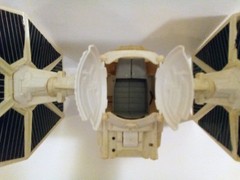 Vintage Star Wars 1977 Kenner Tie Fighter with Complete Vintage Pilot 1978