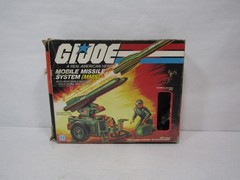 1982 GI Joe Mobile Missile System MMS (Damaged Box) (Proof of Purchase Cut Out)