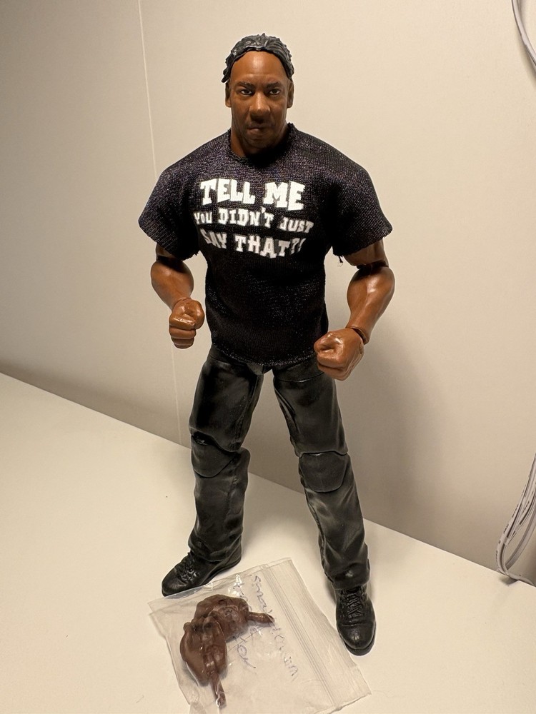 WWE Action Figure Mattel Elite Smackdown 4 Pack Booker T