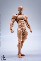 Wind Toys 1/12 Super Flexible Figure Pale Skin 6″ Male Joint Soldier Body & Head